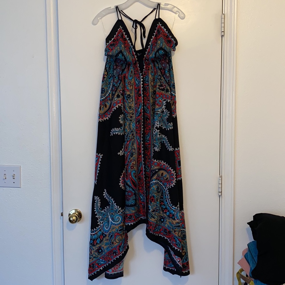 Vacation ready embroidered cover-up/dress